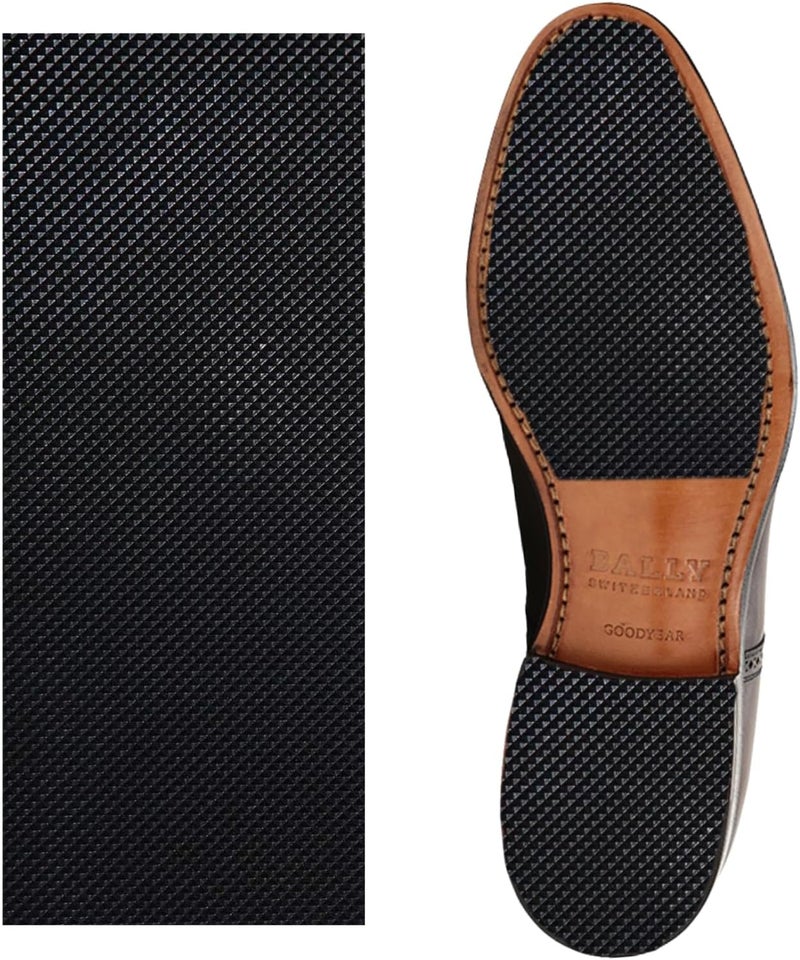EACOZY Shoe Sole Repair, Rubber Soling Sheet, Rubber Soles for Bottom of Shoes, 1/16 Inch Thick, Black - Image 1